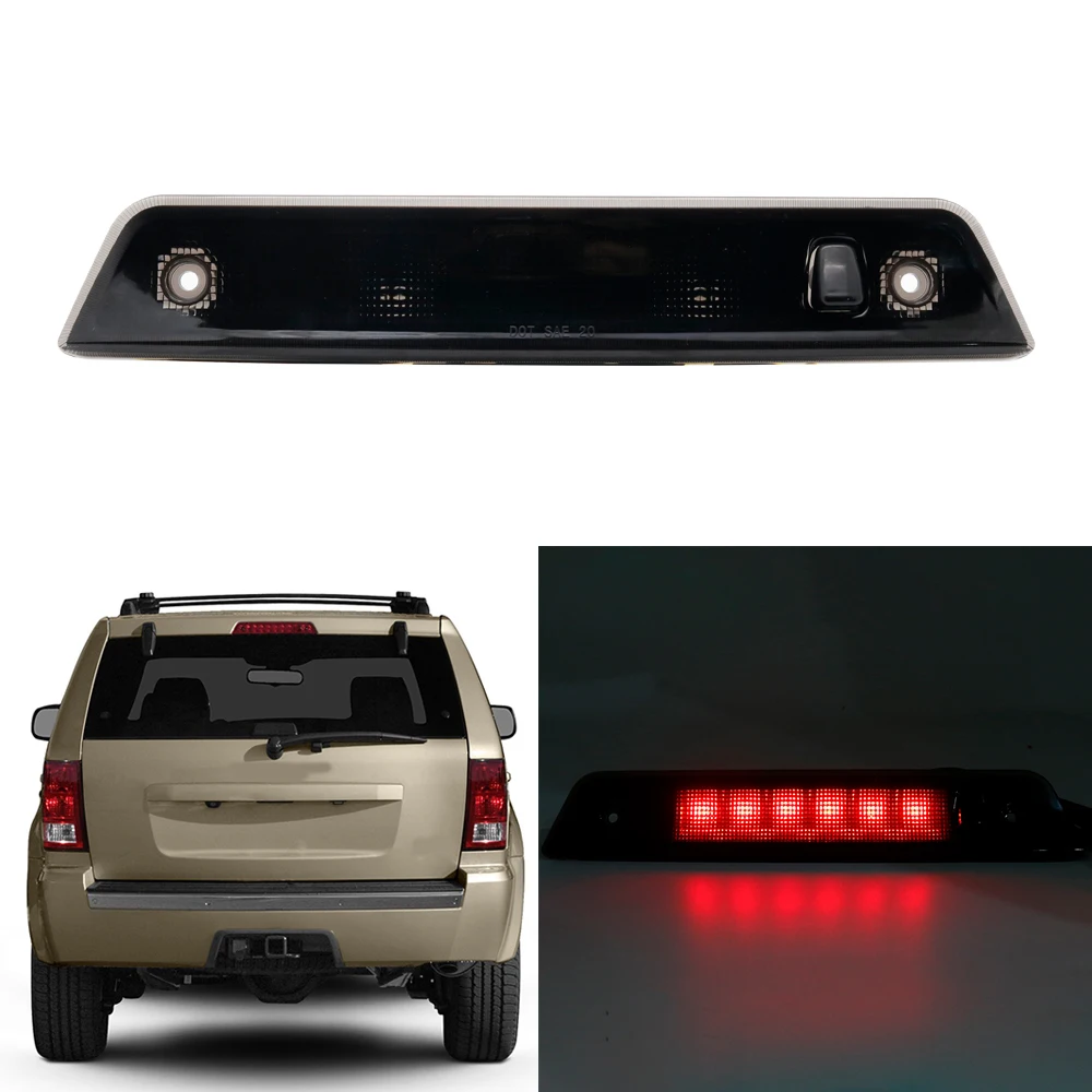 Car High Level Rear Brake Light Lamp 12V Mount Stop LED Third For Jeep Grand Cherokee 2005 - 2010 | Автомобили и мотоциклы