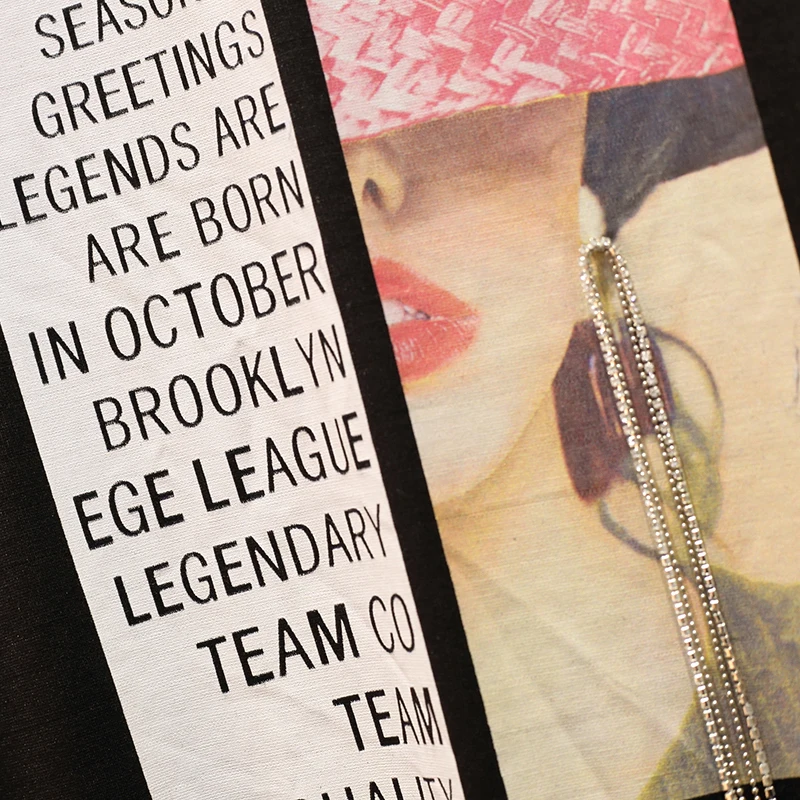 Лето 2019 г. для женщин Винтаж принт короткий рукав платье черного цвета женские