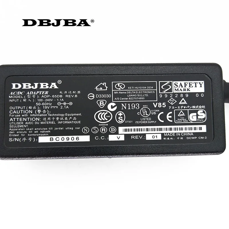 19V 2.1A Ноутбук Ac адаптер питания для ASUS Eee PC 04G26B001050 04G26B001020 04G26B001010 EXA0901XH EXA1004EH|19v