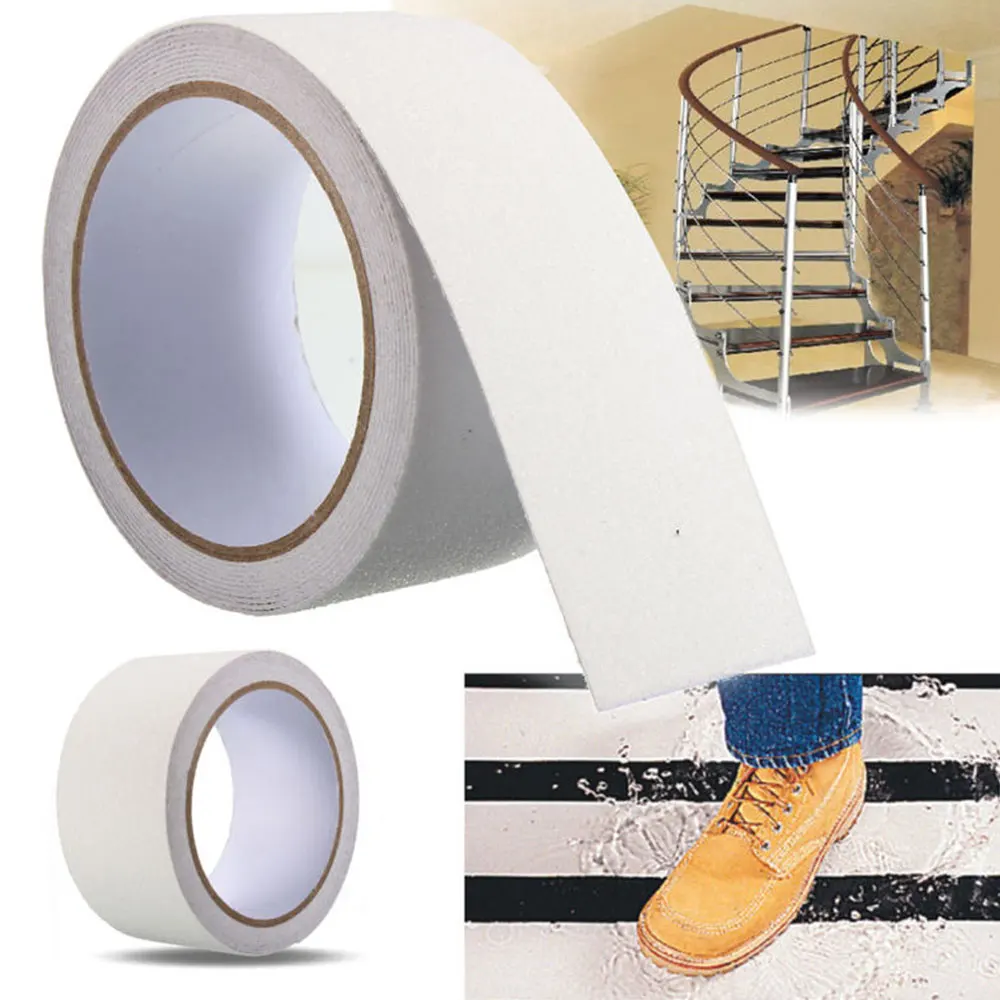 

Frosted Surface Anti Slip Tape Abrasive for Stairs Tread Step Safety Tape Non Skid Safety Antislip Anti Slip Tapes NEW