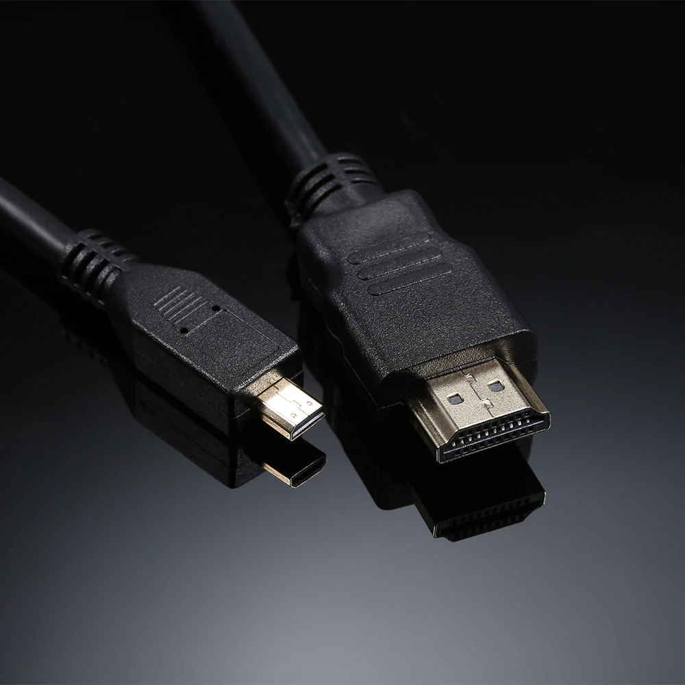Micro HD адаптер 1080P конвертер кабель позолоченный для планшета камеры ТВ игры дома и