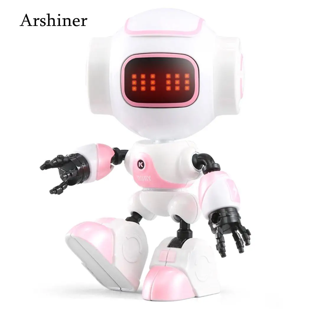 Умный голос DIY Модель жеста тела игрушка Сенсорное зондирование LED глаза RC робот