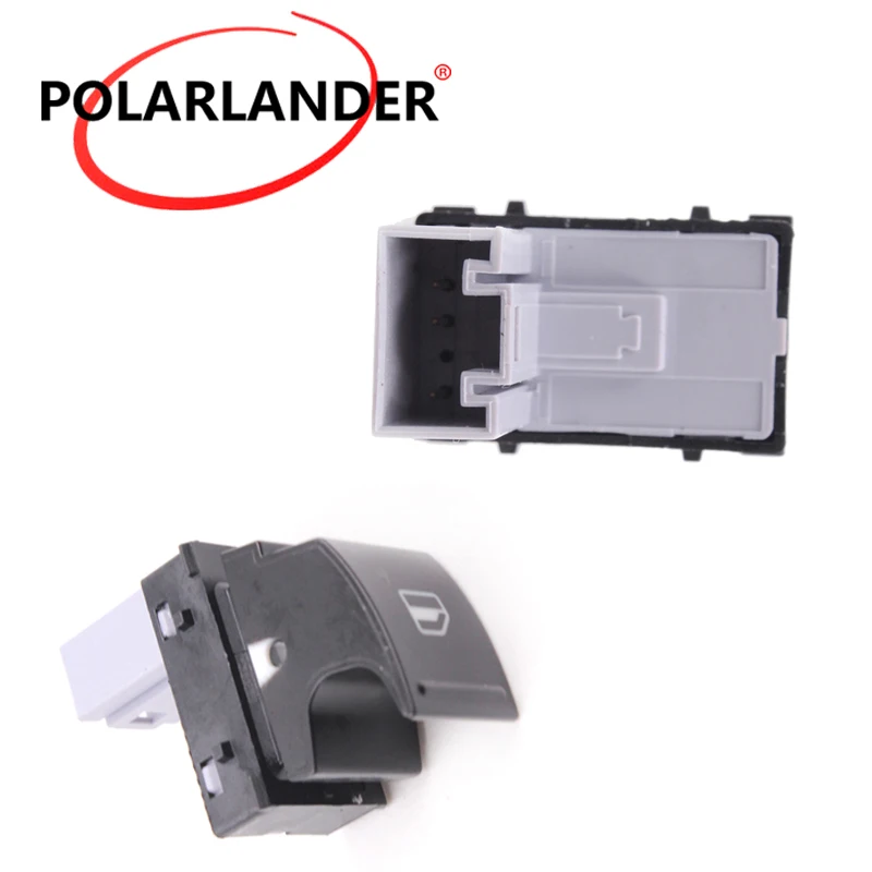 Кнопка переключения управления окном для SKODA Fabia 2 Octavia 1Z3 Roomster 5J Superb 3T5 5J0 959 855/5J0959855