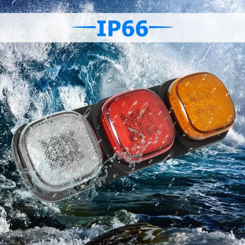 

24V 87 LED Tail Light Truck Trailer Rear Indicator Lamp Stop Reverse Light