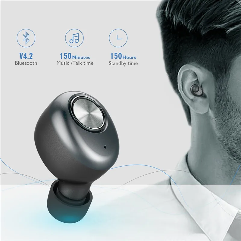 CLAITE G2 Беспроводные bluetooth 5 0 наушники стерео Hifi Звук шумоподавление с микрофоном