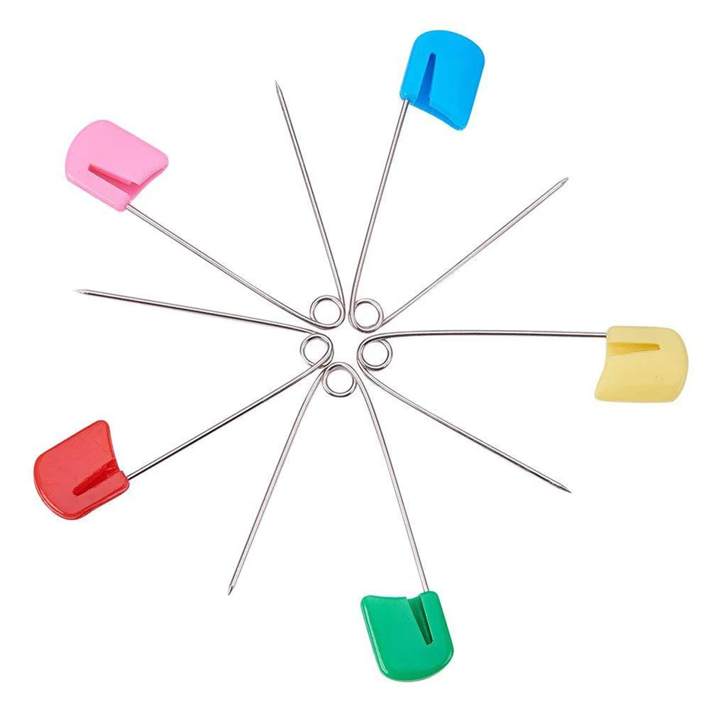 100 PCS Safety Pins Small Heavyduty jewelry Bead Needle for tailor Crafting DIY Accessories Home Office School | Дом и сад