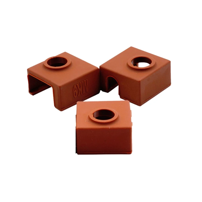 3D принтер нагреватель Блок Силиконовый чехол Mk7/Mk8/Mk9 Hotend для Creality Cr 10 10S S4 S5 Ender 3 Anet