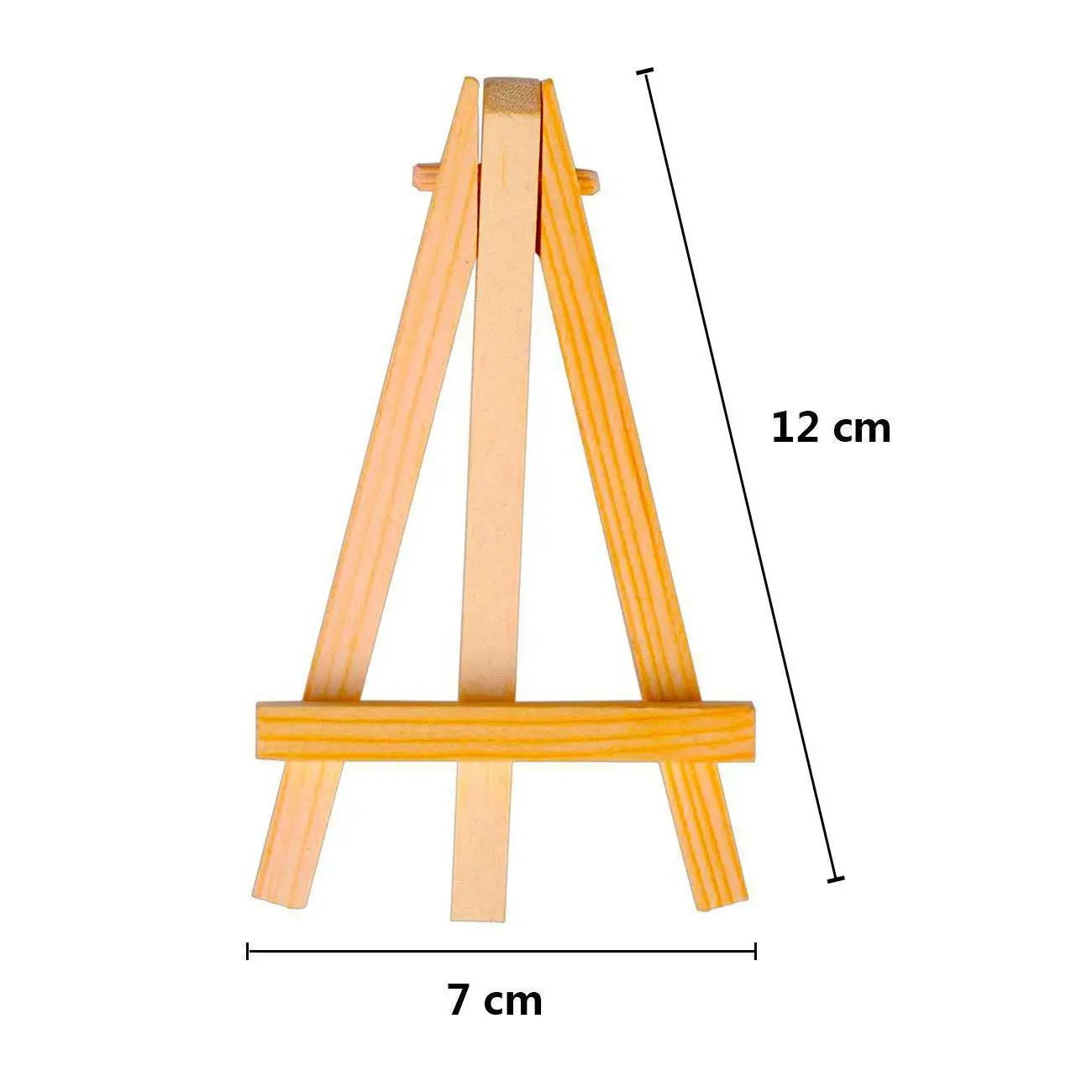 4 by Inch Mini Canvas Combined with 3 5 Tiny Wood Easels Set for Paintings Craft Small Acrylics Oil Projects | Канцтовары для офиса