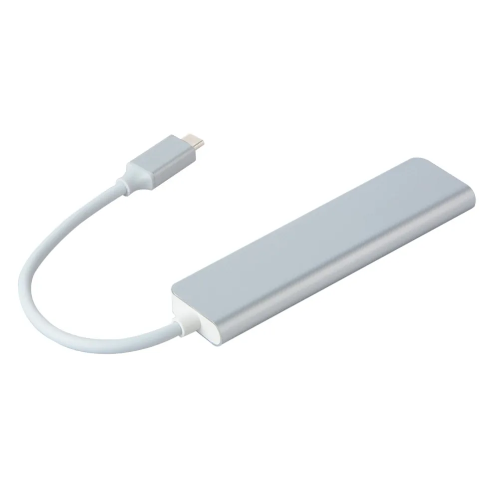 HFES 5 в 1 тип-c к usb-хаб USB алюминиевый сплав C Высокоскоростной 3 0 адаптер SD/TF