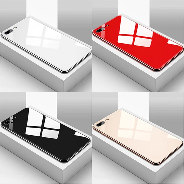 Цельнокроеный зеркальный чехол с защитой от падений совместимый iPhone 6 6S 7 8 X XS Max XR