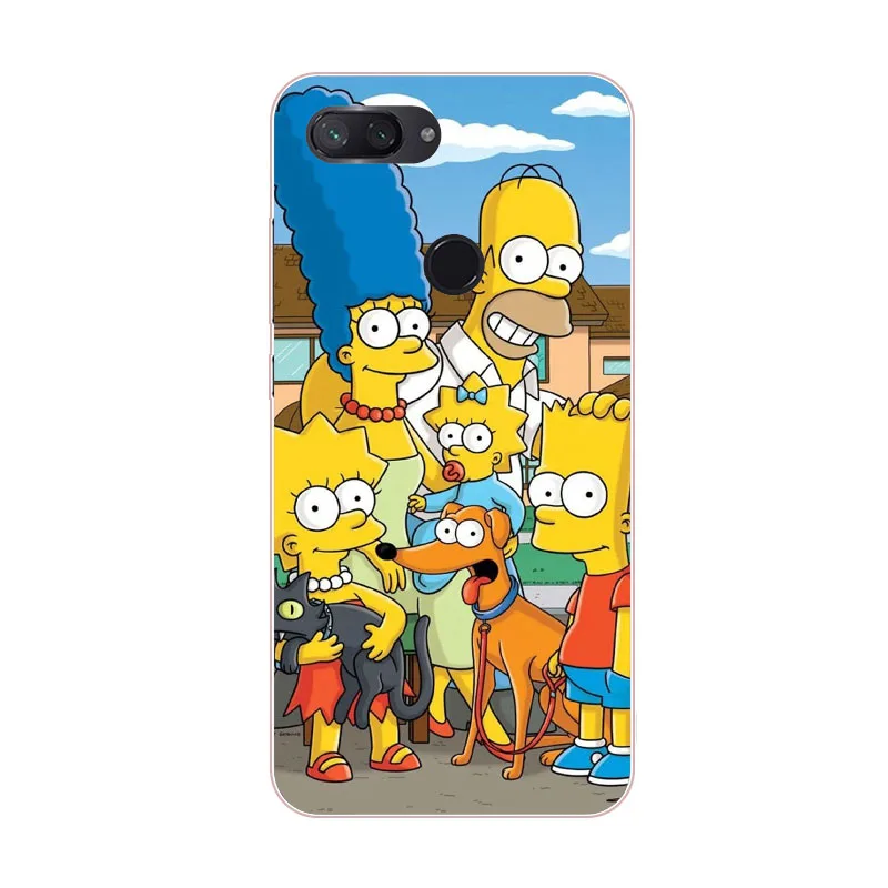 xiaomi mi 8 lite Case Silicon Painted animals Painting Soft TPU Back Cover for mi8 protect Phone cases shell |