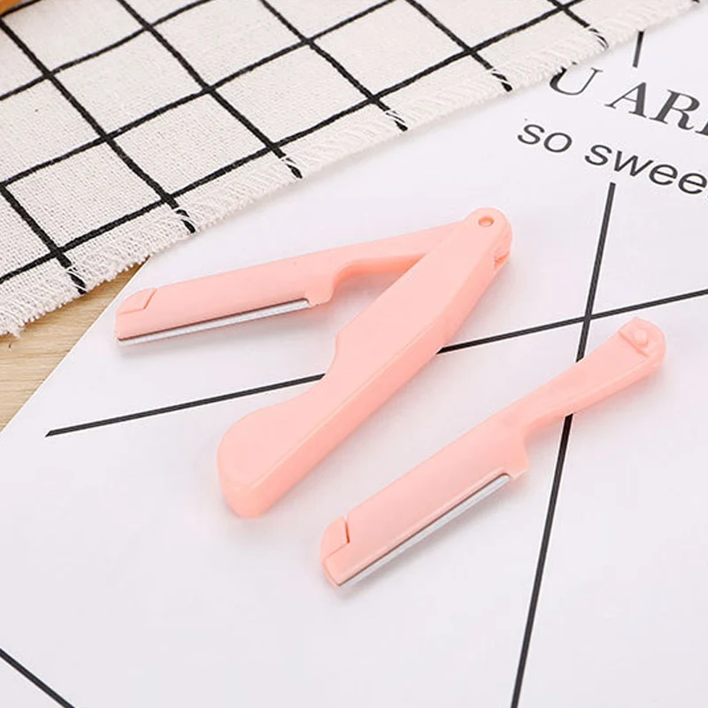 Красота бровей 5 шт Набор Карандаш бритва ножницы Трафарет Инструмент триммер