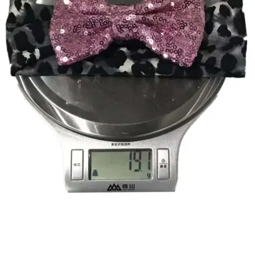 PUDCOCO Newest Toddler Girls Kids Baby Leopard Print Bow Headband Stretch Turban Head Wrap New Headwear | Детская одежда и обувь