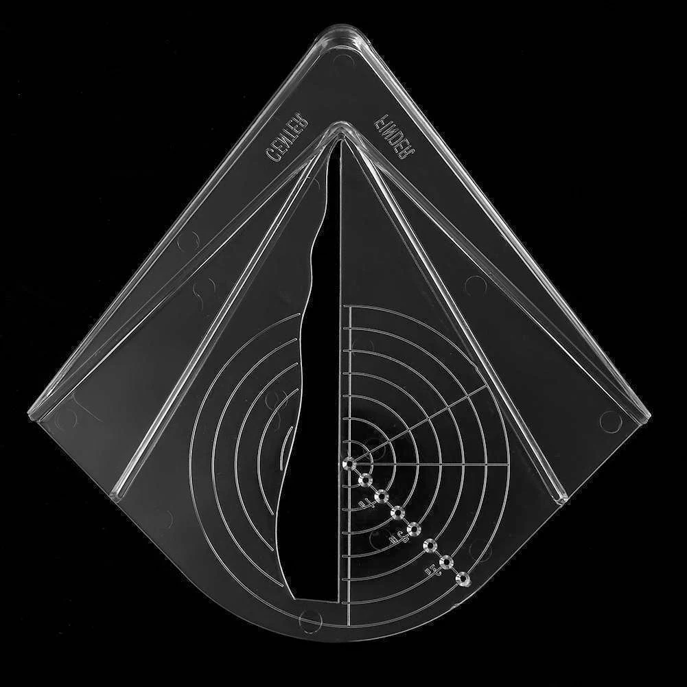 Пластиковый центр Finder практичный инструмент для прямоугольной восьмиугольной