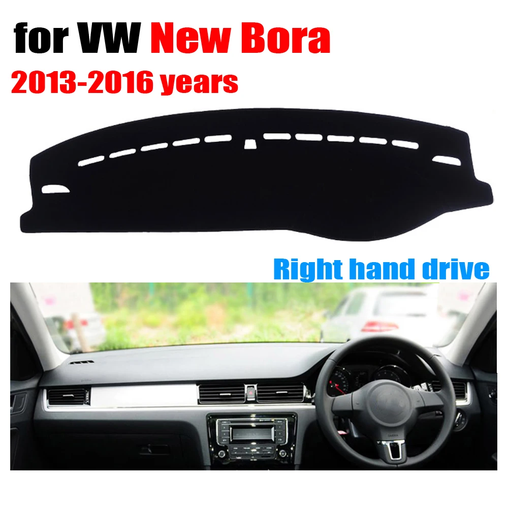 

Чехлы для приборной панели автомобиля, коврик для Volkswagen Новый VW BORA 2013-2016, правый коврик для приборной панели, чехол для приборной панели