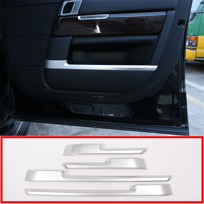 4 шт. для Land rover Range Rover Vogue L405 автостайлинг ABS хромированные декоративные полоски