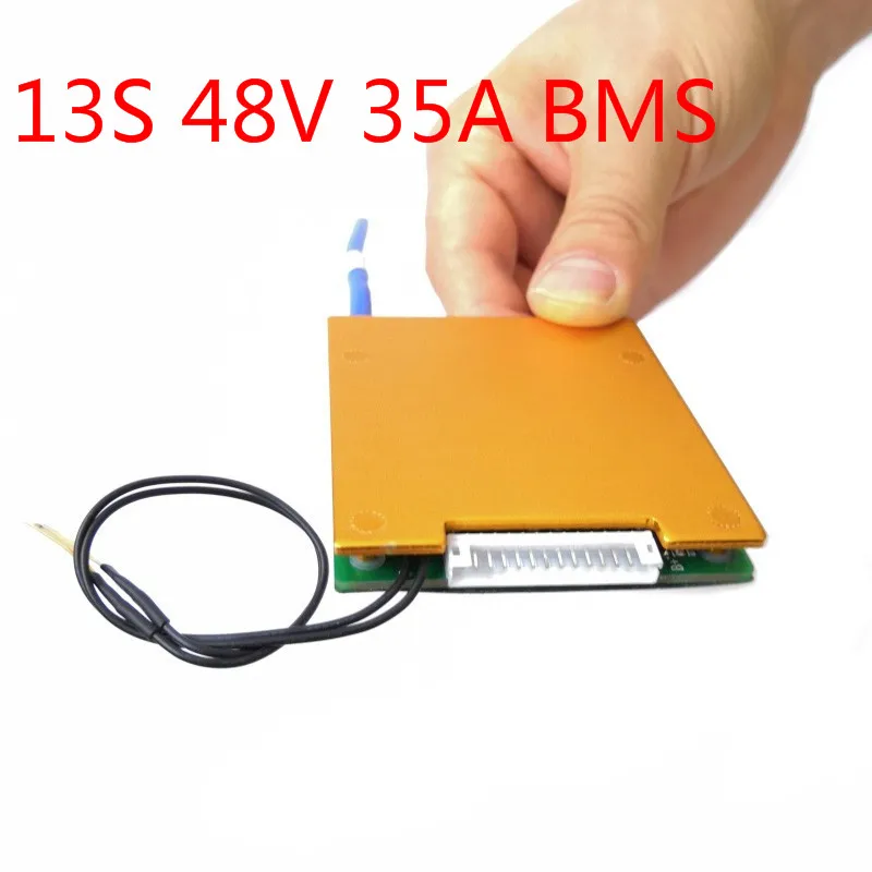 48 в BMS 13 S используется для В 10ah 20ah 30ah 40ah 50ah литий ионный аккумулятор 3 7 ячейки s PCM PCB