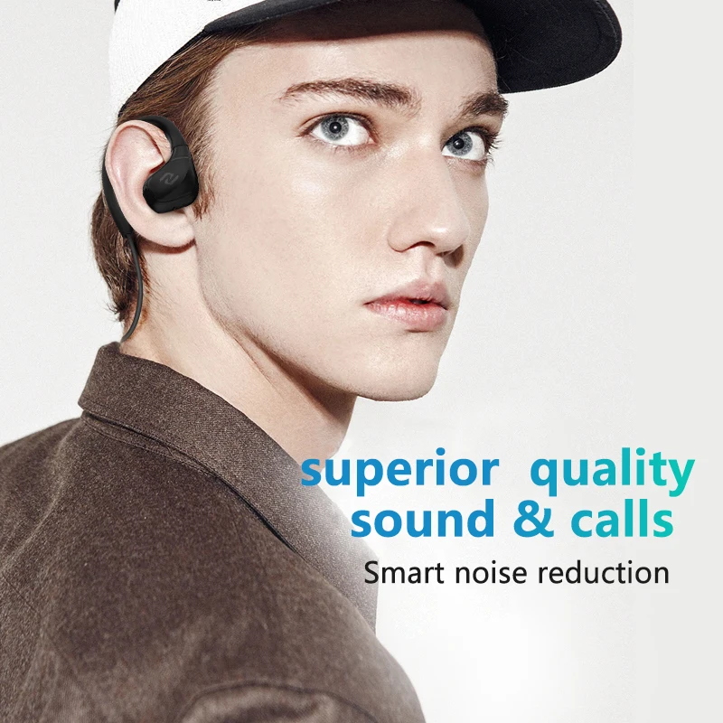 OKSJ J11 ушные крючки беспроводные наушники Bluetooth Спортивная гарнитура шейный