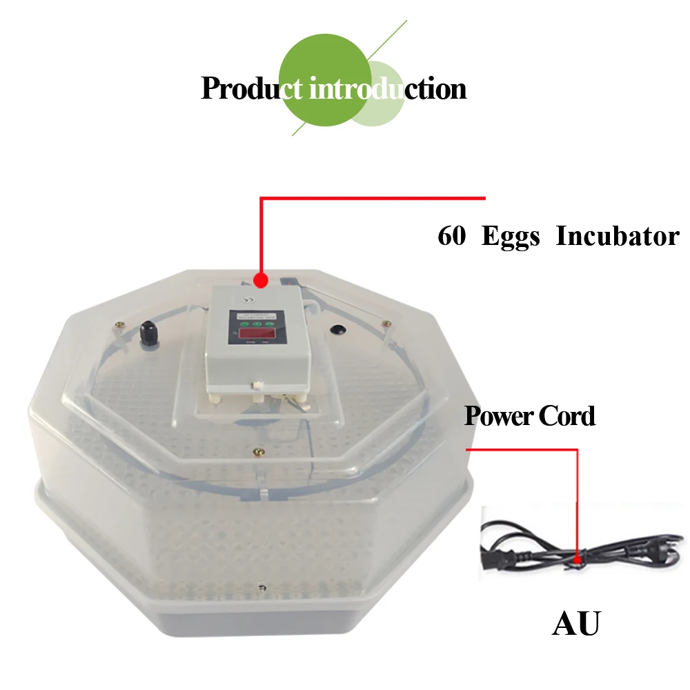 High Quality Mini Farm Egg Incubator Intelligent Poultry Hatchery Machine Electric Hatcher For Ducks Birds Chickens | Дом и сад