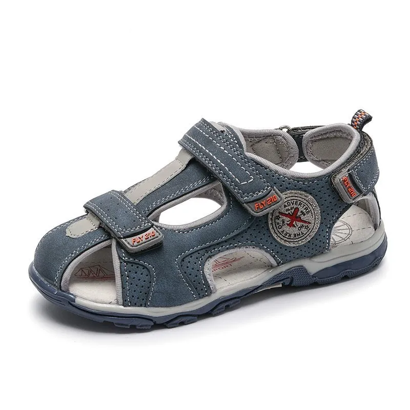 Fashion Sandals For Boys Kids Casual Summer Shoes Children Breathable Hook & Loop Flat Sandals|Сандалии| |