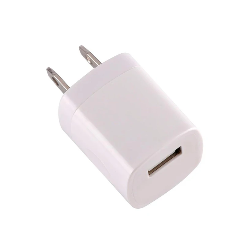 200 шт простое тонкое настенное зарядное устройство 5V 1A US USB порт AC домашний