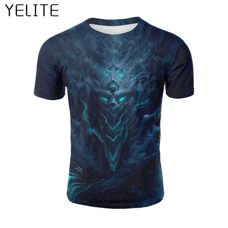 YELITE 2019 новые злой Бог футболка новейшая модель с черными облаками туфли в стиле и