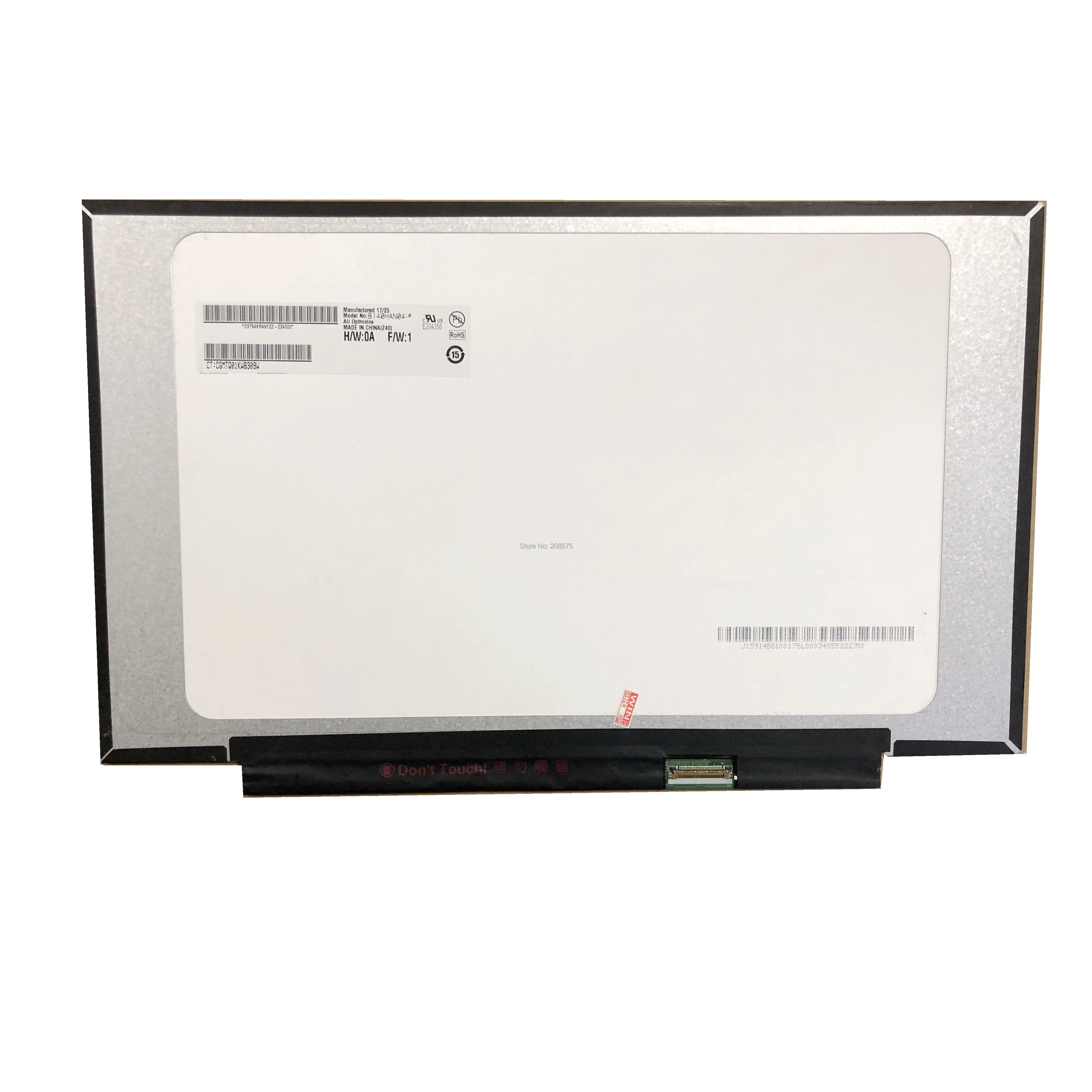 ЖК-экран для ноутбука B140HAN04.0 подходит B140HAN04.1 N140HCA EAC NV140FHM N62 N61 1920*1080 EDP 30-контактный