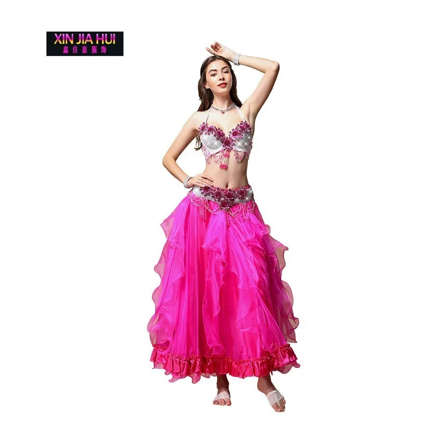 Indian Sexy Belly Dance Suit Serve Adult Woman New Pattern East Performance Clothing Moda Mujer Bellydance Costume | Тематическая