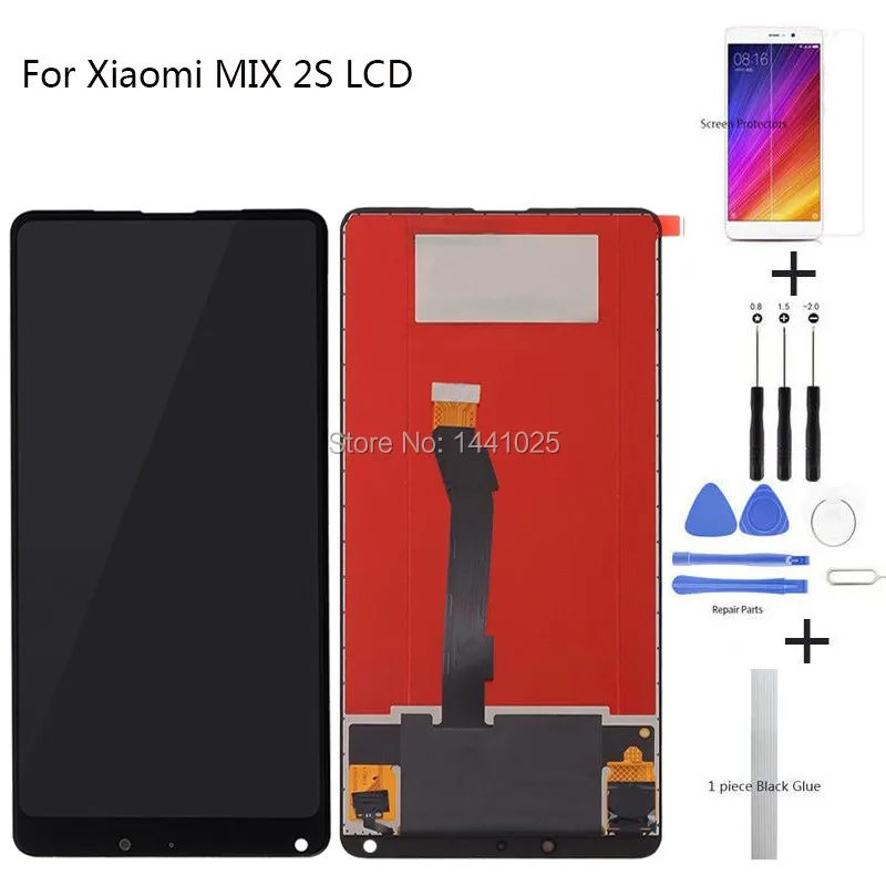 

Display Screen Replace For Xiaomi Mi Mix 2S LCD Touch screen 5.99 inch black white For Xiaomi Mi x 2S LCD Touch screen