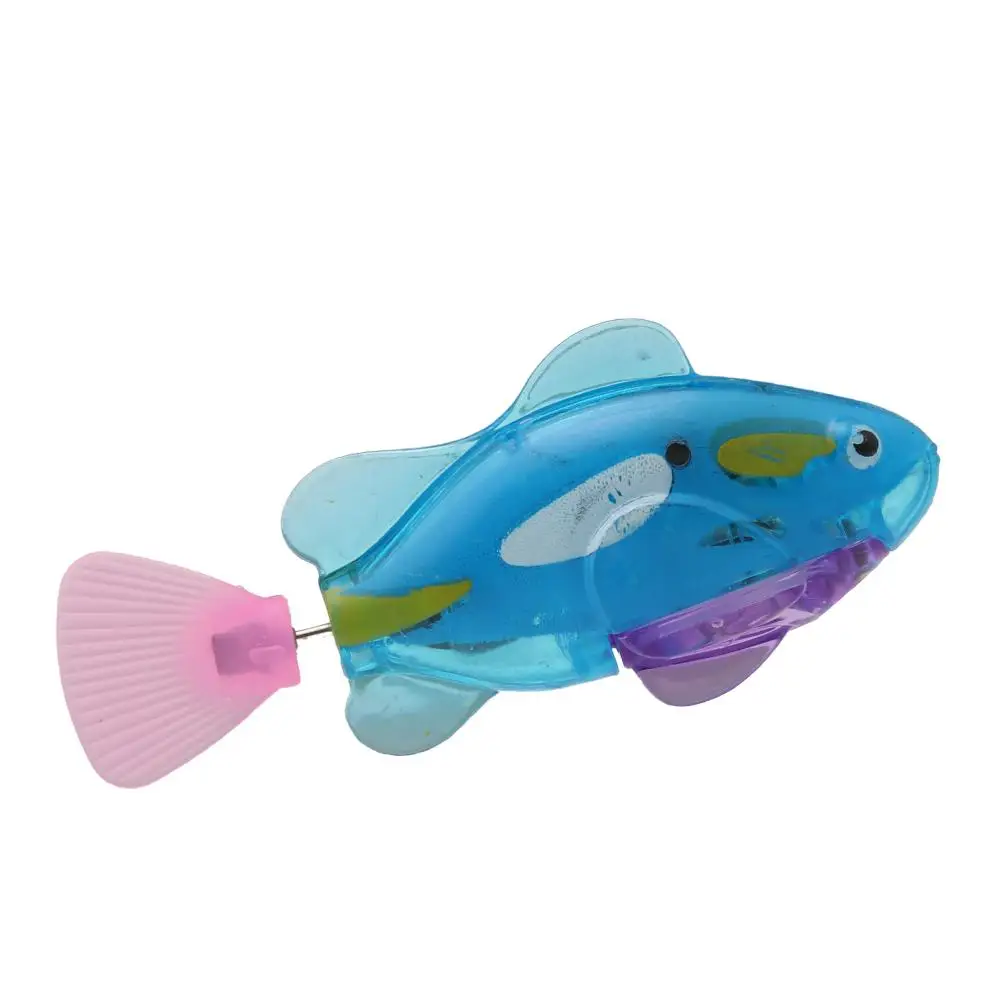 

Electronic Fish Activated Battery Powered Swimming Fish Toy Childen Pet Holiday Gift can Swims