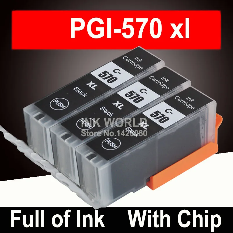 Чернильный картридж для Canon PGI 570 CLI 571 PGI570 XL Pixma MG5750 MG5751 MG5752 MG6850 MG7750 MG6853 MG7753 TS5050