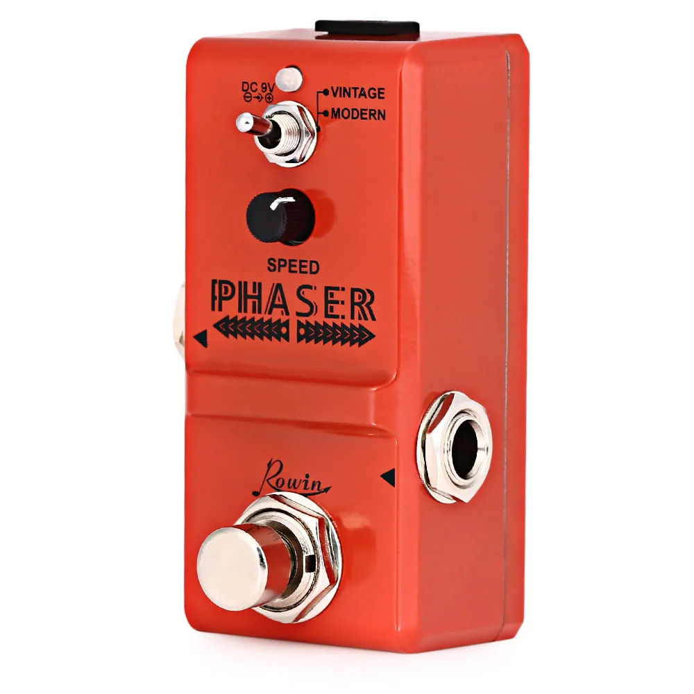 ROWIN LN 313 аналоговый Phaser гитарный эффект педали истинного обхода для музыкальный