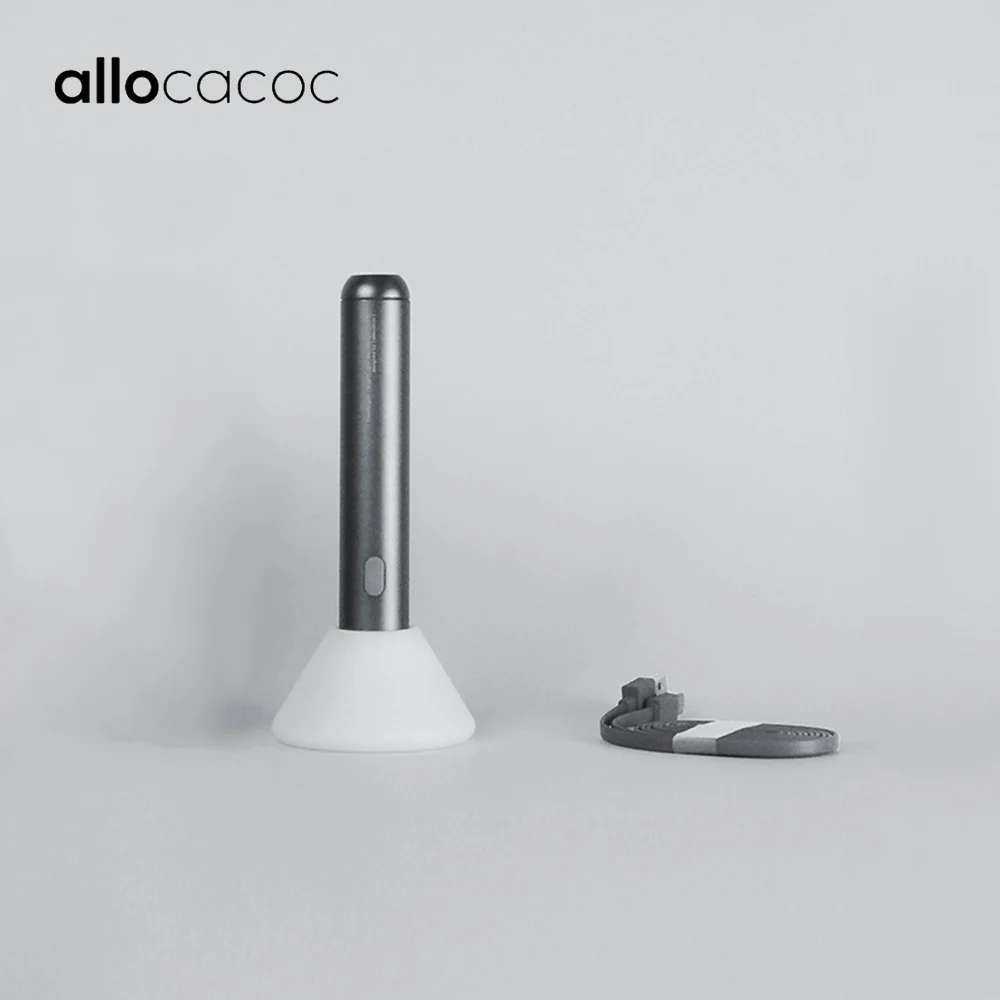 Allocacoc лампа светодиодный Ночная переносная перезаряжаемый фонарик настольная