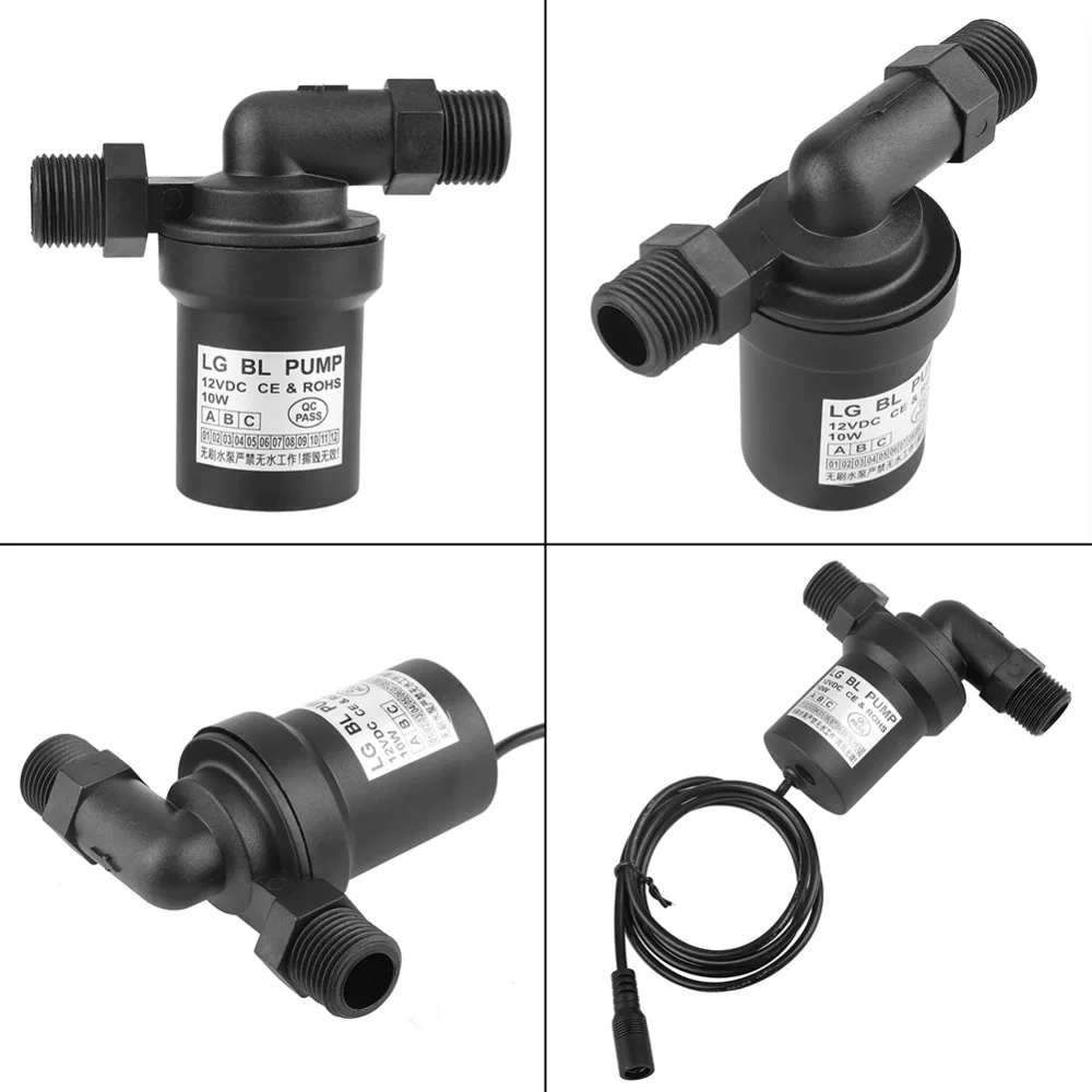Бесщеточный Водяной насос высокая температура циркуляционный 12 В 10 Вт|Насосы| |