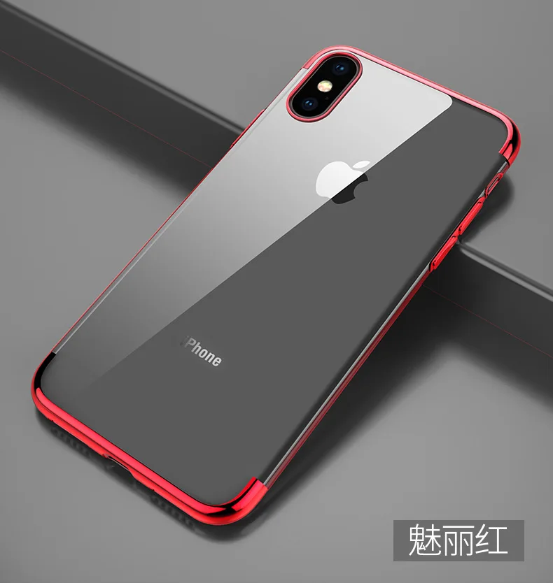YY Чехол для мобильного телефона iphone 6 7 8 PLUS Мягкий силиконовый защитный чехол Apple XS