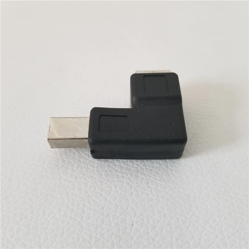 Адаптер для порта принтера USB 2 0 Type B переходник на 90 градусов под прямым углом