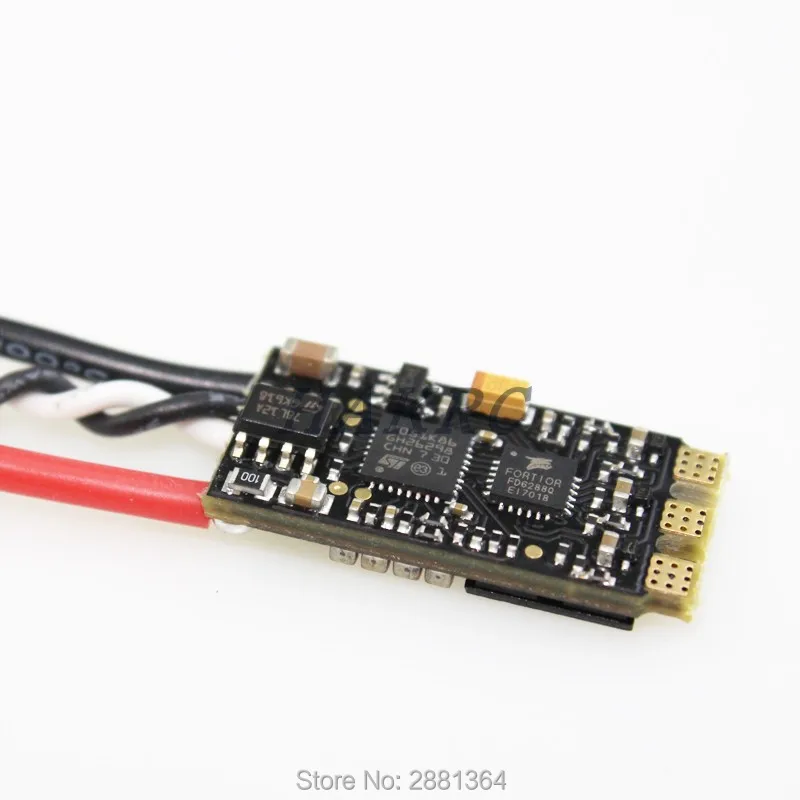 Оригинальная Светодиодная лампа HAKRC BLHeli_32 Bit 35A 2-5S ESC встроенная светодиодная