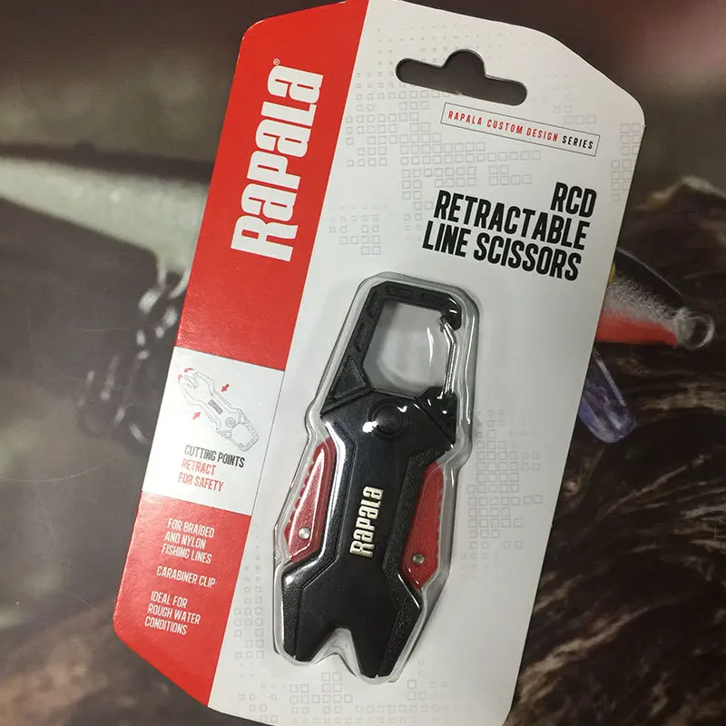 19 Новинка Rapala RCD выдвижные ножницы Rcdrrls Гибкая леска ножницы 9 см сантиметр рыболовный инструмент