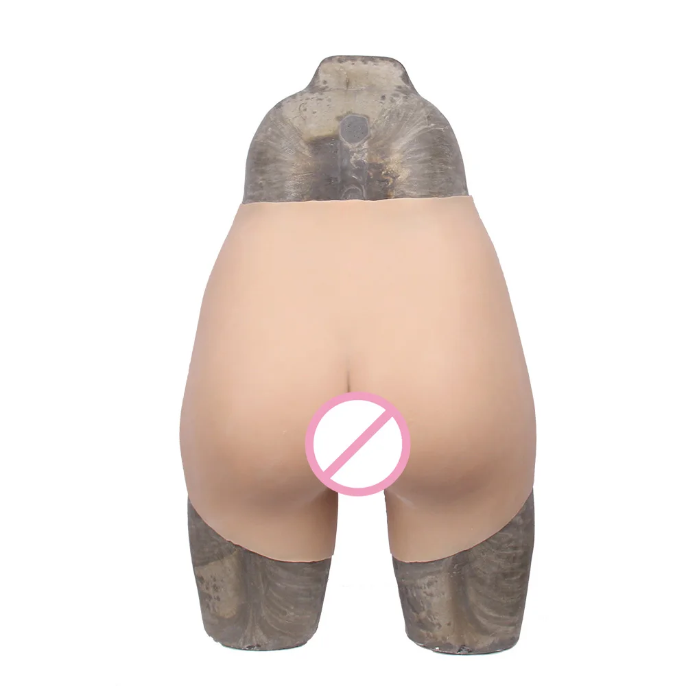 Силиконовые трусики Private parts натуральная кожа текстура мочевая трубка