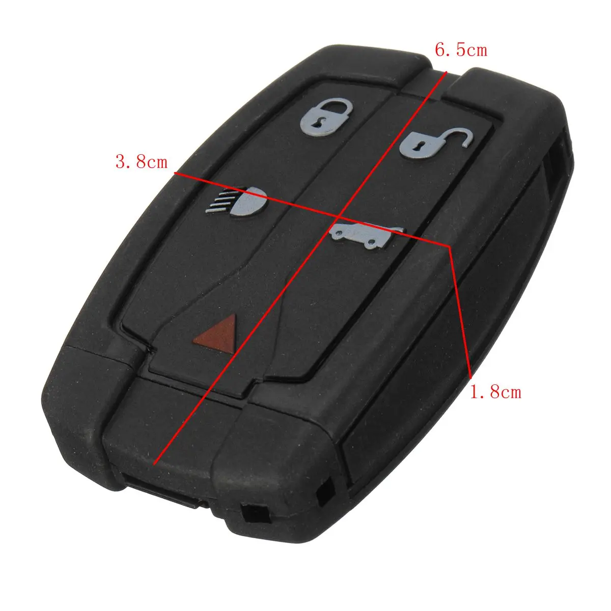 

5 Button Remote Key Case/ Recase/ Battery Repair Kit For Land Rover Freelander 2