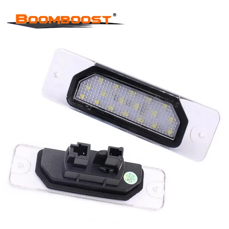 2 шт. 18SMD светодиодный номерной знак светильник Настенный OEM прямой покрой для Nissan