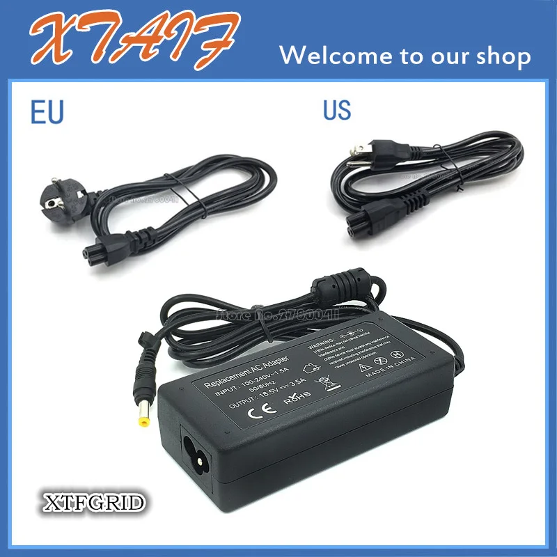 High Quality 18.5V 3.5A 65W AC/DC Power Supply Adapter Charger For HP Officejet H470 H450 H460 G14 with Power Cable