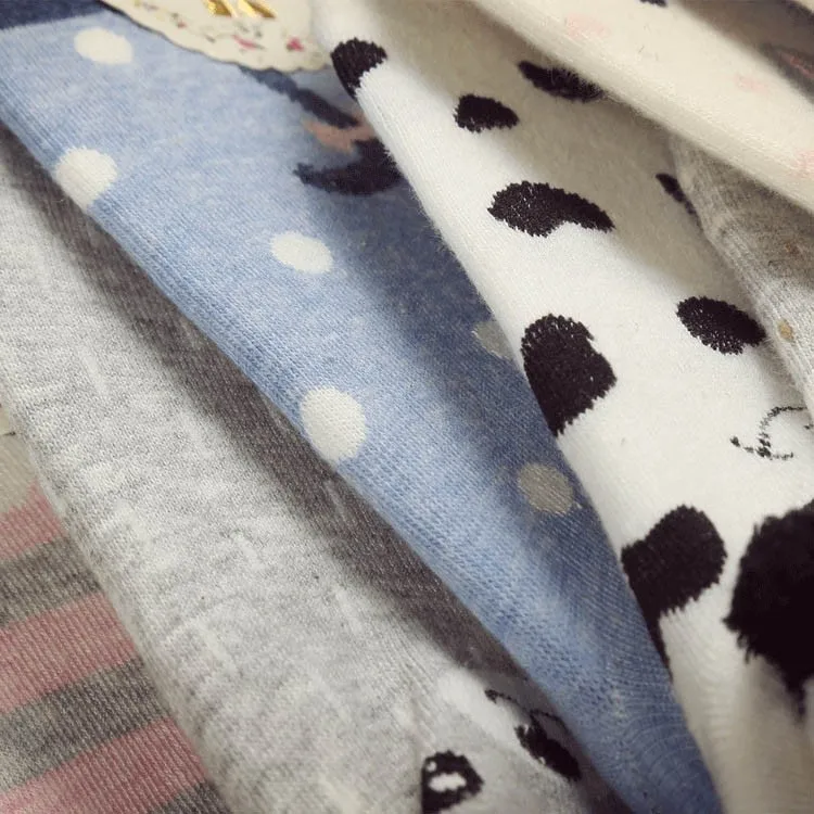 Женские хлопковые носки стереоскопические милые животные женские Kawaii кошка с