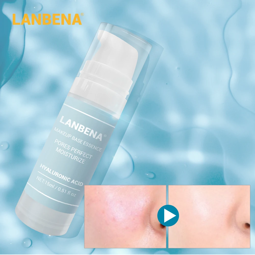 LANBENA Гиалуроновая кислота основа макияж эссенция праймер Сыворотка для лица