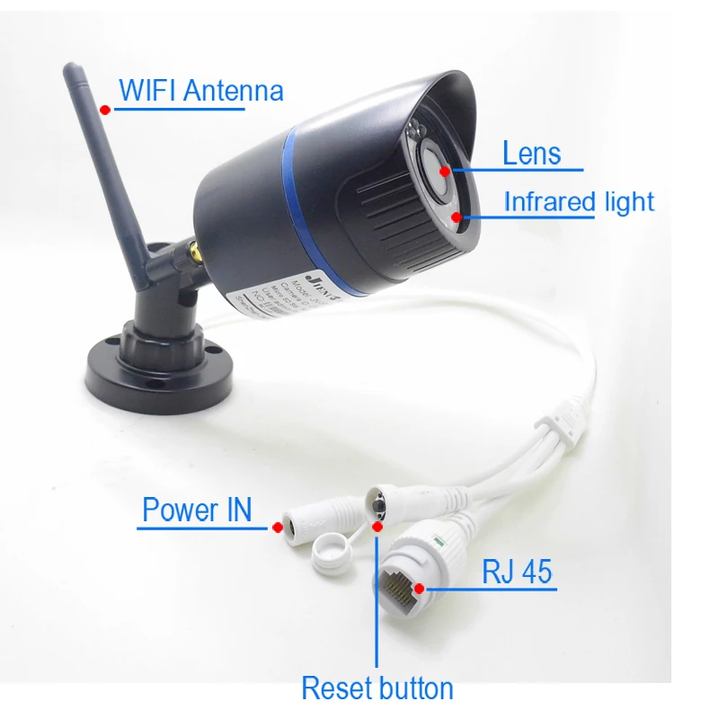 JIENUO ip камера Wi Fi 720P 960P 1080P HD беспроводная Cctv водонепроницаемая IPCam