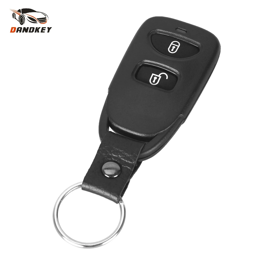 

Dandkey Replacement 2+1 3 Buttons Remote Car Key Shell For Kia Hyundai Tucson Elantra Accent Santa Fe Blank Fob Case Cover