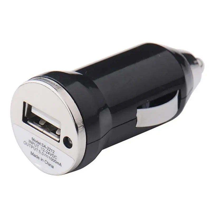 12 В Автомобильное двойное USB зарядное устройство мини прикуриватель 2