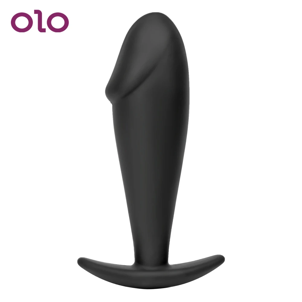 OLO Silicone Anal Plug Vagina Stimulate Prostate Massage Portable G-Spot Butt Sex Toys For Women Men Gay | Красота и здоровье