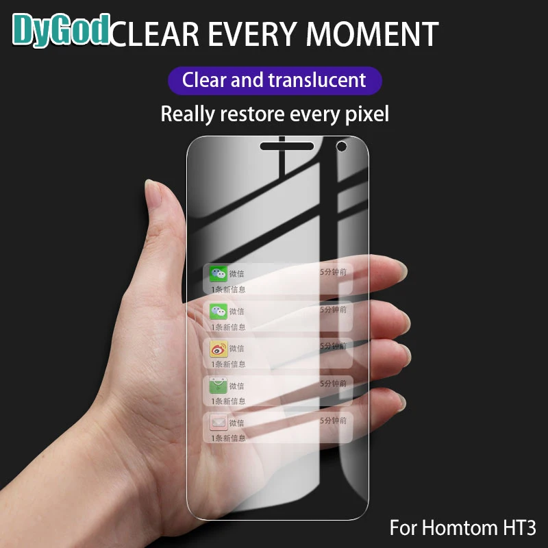 DyGod для Homtom HT6 закаленная Защитная стеклянная пленка экрана Мобильные аксессуары