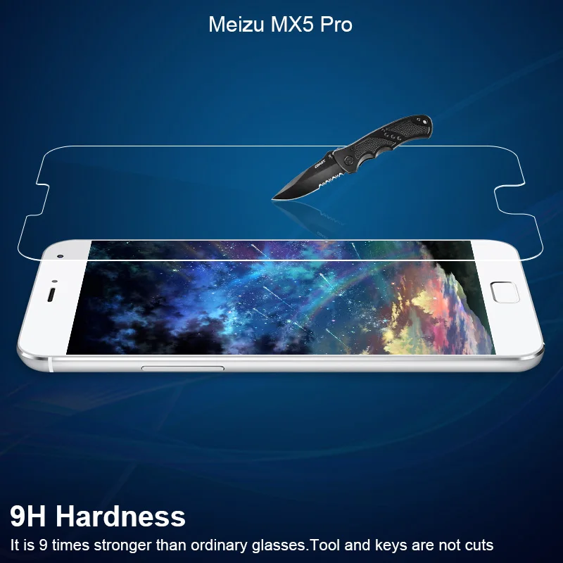 Защитное закаленное стекло DyGod для Meizu MX4 MX5 Передняя пленка экрана MX5E телефона